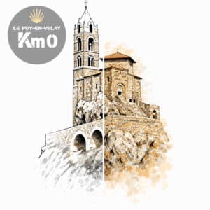 rocher Saint-Michel d'Aiguilhe illustration