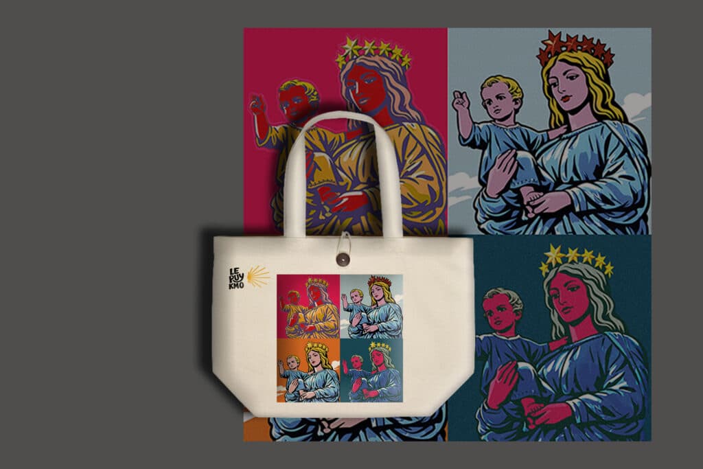 sac cabas du Puy-en-Velay
